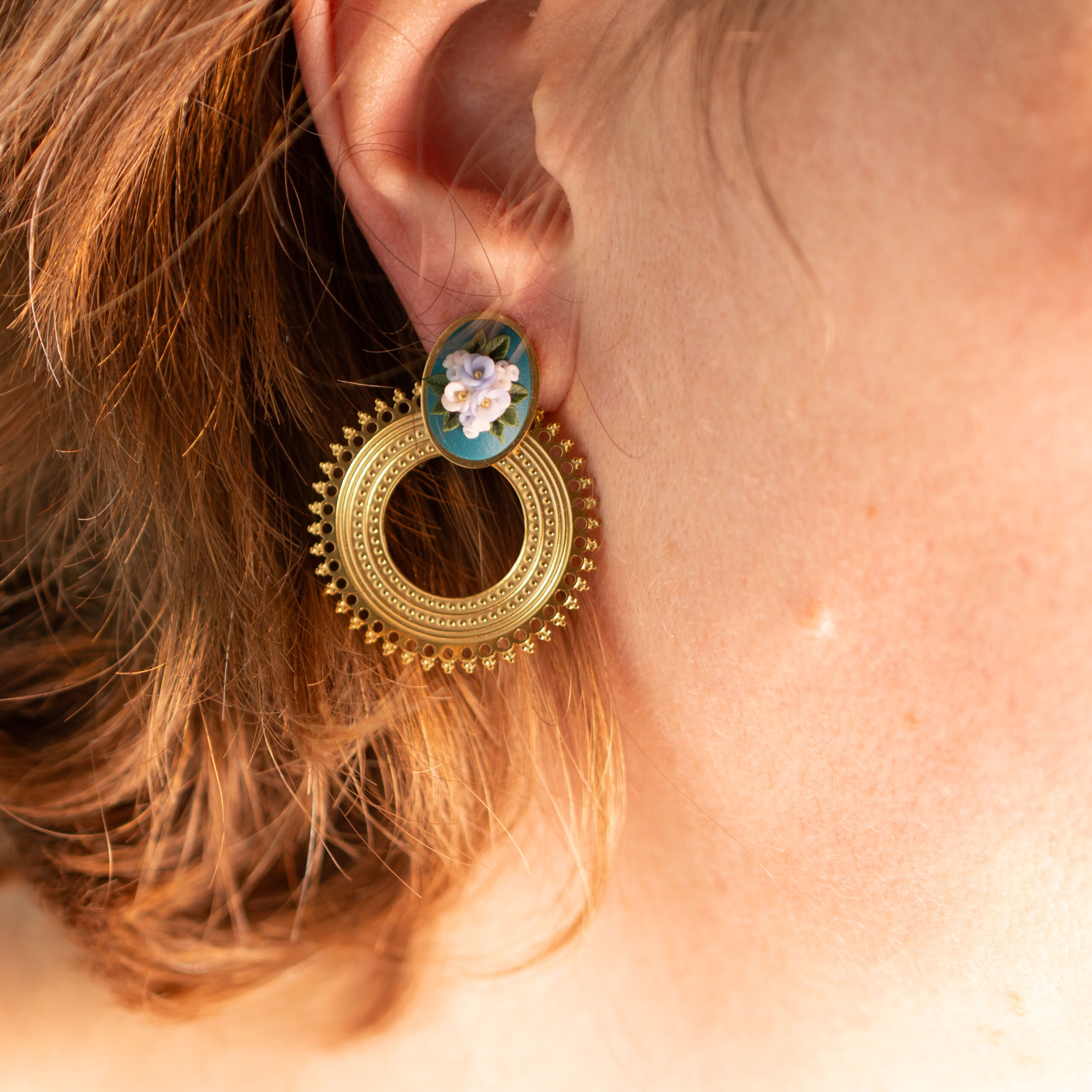 Boho-Ohrstecker Paola – Bild 2