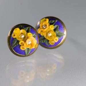 lila-gelbe-ohrstekcer-02.jpg ✿ Ohrstecker Henny