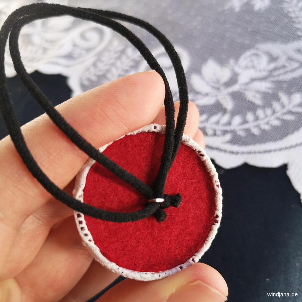 Vintage-Haarband aus alter Spitze – Bild 2