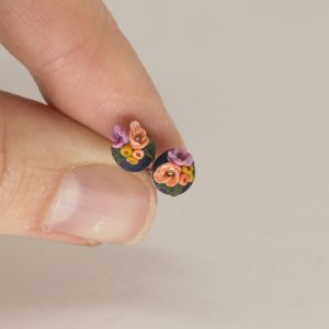 Edelstahl Ohrringe Mini Florinchen