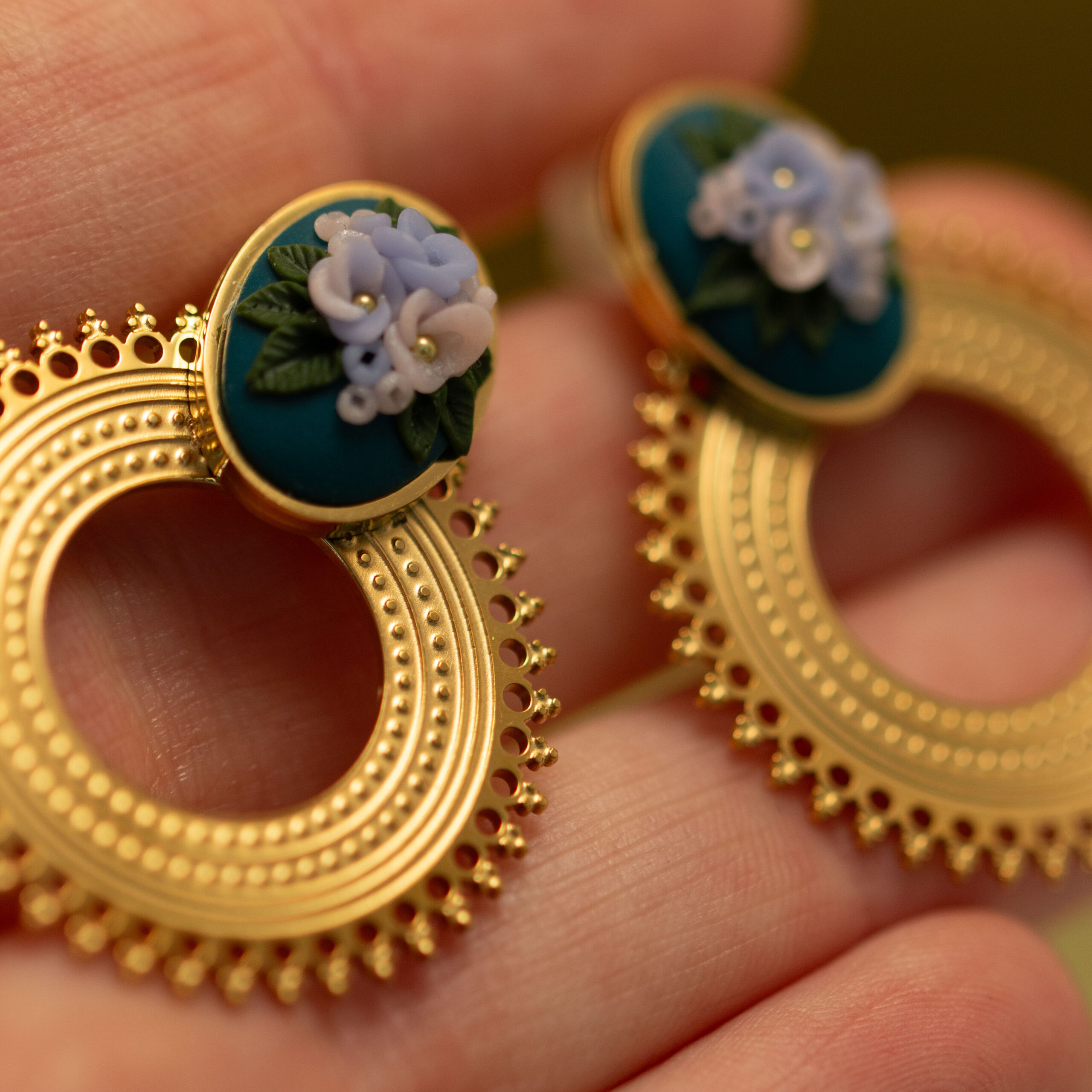 Boho-Ohrstecker Paola – Bild 5